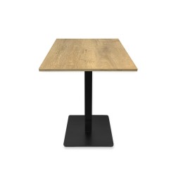 Table avec plateau chêne et...