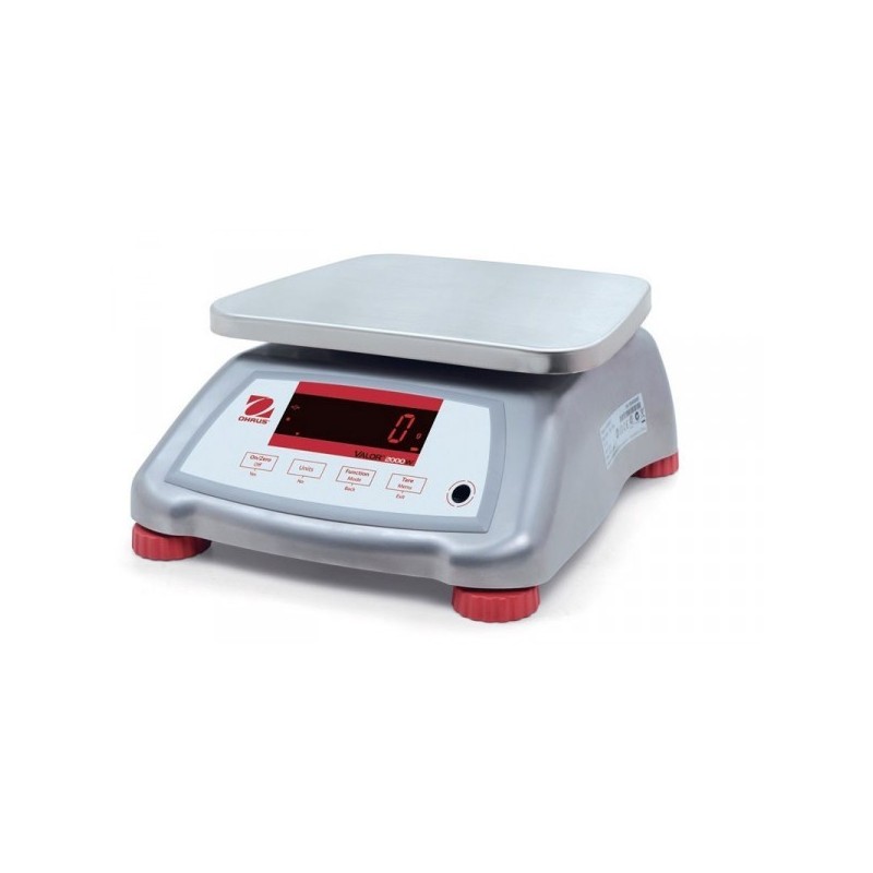Balance alimentaire Valor 2000 - boitier et plateau en acier inoxydable