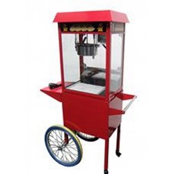 machine à pop corn professionnelle + chariot
