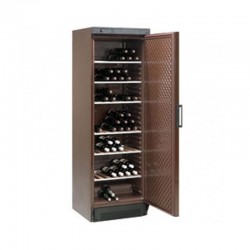 Armoire cave à vins 1 porte vitrée - 380 bouteilles - Capacité 90 bouteilles