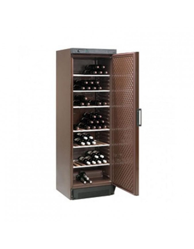 Armoire cave à vins 1 porte 380 litres Capacité 90 bouteilles CHR