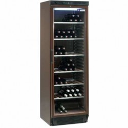 Armoire vitrée cave à vins 1 porte - 380 bouteilles - Capacité 90 bouteilles