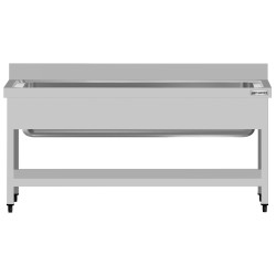 Plonge inox 1 bac sans...