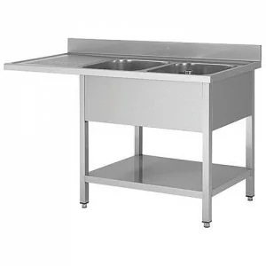 Plonge inox Prof. 700 Passage Lave-Vaisselle